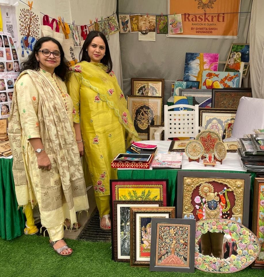 Exhibited at The Heart Of Delhi (THOA) at Dilli Haat.